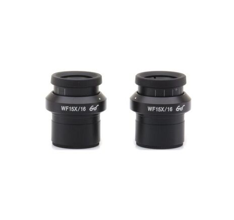 Okuláre Optika ST-302, WF15x/16 (pár), vysoký očnicový bod, kompenzácia dioptrií a očnice