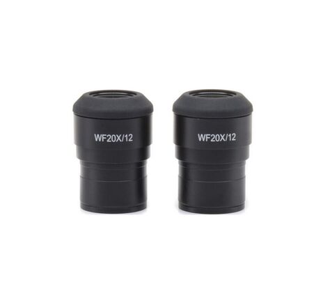 Okuláre Optika ST-303, WF20x/12 (pár), kompenzácia dioptrií, očnice