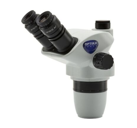 Optika Stereohlava SZX-T, trinokulárna, 6,7×–45×, pracovná vzdialenosť 110 mm, Ø22 mm