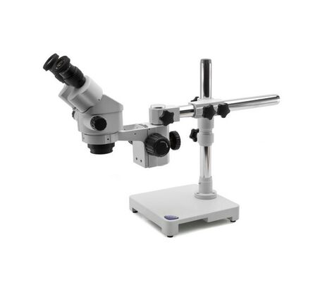 Optika Zoom-stereomikroskop SLX-4, binokulárny, 7×–45×, FN 21, pracovná vzdialenosť 100 mm