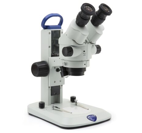 Optika Zoom-stereomikroskop SLX-2, dopadajúce a prechádzajúce svetlo, zoom, 7×–45×, LED, binokulárny