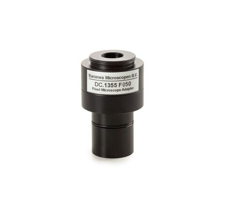 Adaptér Euromex DC.1355, C-Mount 0,5x, Ø23 mm, krátky, 1/2 palca