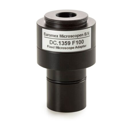 Adaptér Euromex DC.1359 1x objektív, C-mount, pre 1 palcové fotoaparáty, krátka šachta