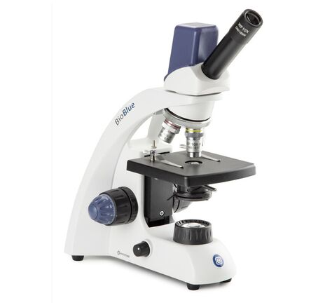 Euromex Mikroskop BioBlue BB.4205, digitálny, monokulárny, DIN, 40x–400x, 10x/18, LED 1W