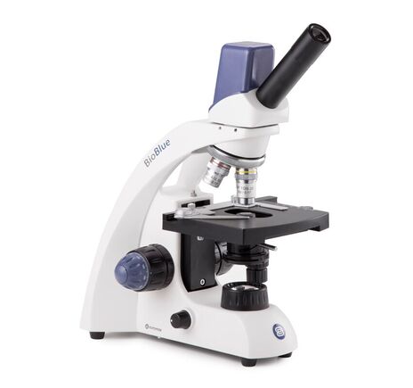 Euromex Mikroskop BioBlue BB.4245, digitálny, monokulárny, DIN, 40x–600x, LED 1W