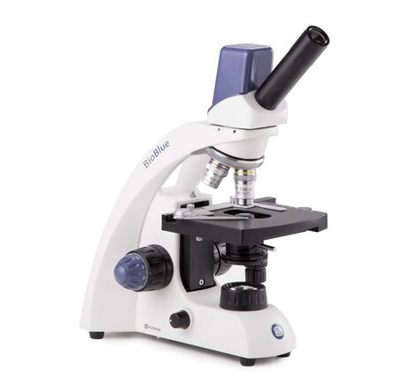 Euromex Mikroskop BioBlue BB.4255, digitálny, monokulárny, DIN, 40x–1000x, 10x/18, LED 1W