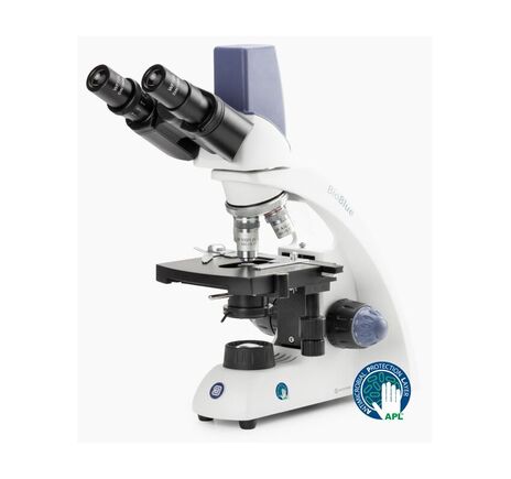 Euromex Mikroskop BioBlue BB.4263-T, binokulárny, tablet SMP, objektívy 4/10/S40/S60x, mechanický stolík, NeoLED 1W