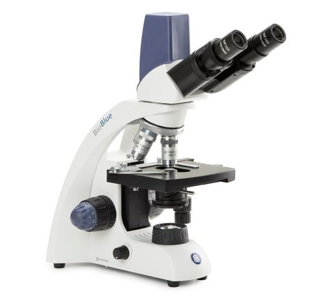 Euromex Mikroskop BioBlue BB.4267, digitálny, binokulárny, DIN, 40x–1000x, 10x/18, NeoLED 1W