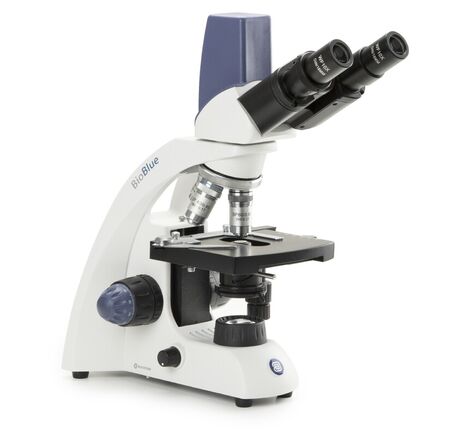 Euromex Mikroskop BioBlue BB.4269, binokulárny digitálny, 5MP, DIN, semiplan 40x–600x, 10x/18, NeoLED 1W