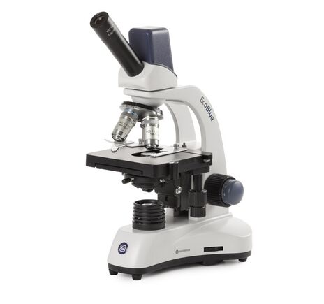 Euromex Mikroskop EC.1155, monokulárny, digitálny, 40x–1000x, prechádzajúce svetlo, LED, 10x/18 mm, X-Y krížový stolík, 5 MP
