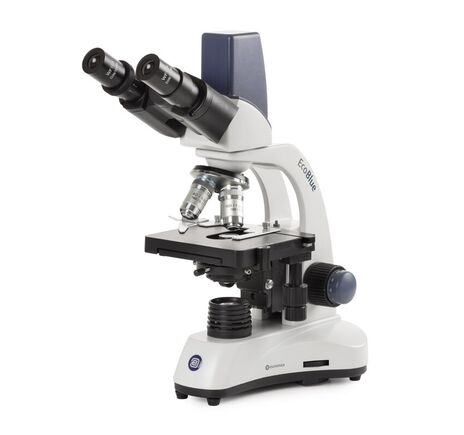 Euromex Mikroskop EC.1157, binokulárny, digitálny, 40x–1000x, prechádzajúce svetlo, LED, 10x/18 mm, X-Y krížový stolík, 5 MP