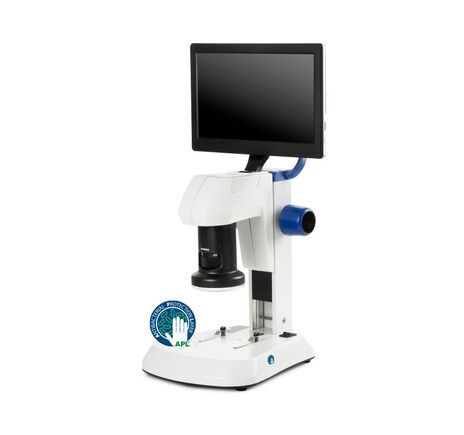 Euromex Mikroskop ED.3000, 5 MP, 7/21 LED, USB/SD, 9" LCD