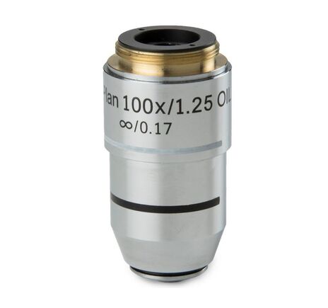 Objektív Euromex 100x/1,25 plán, nekonečno, olej, BB.7200 (BioBlue.lab)