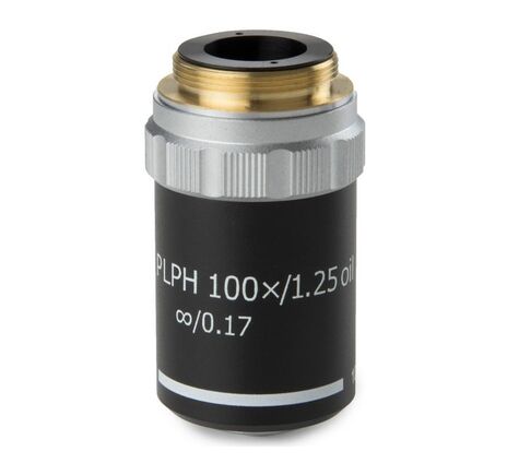 Euromex Objektiv 100x/1,25 plán, fáza, nekonečno, BB.7700 (BioBlue.lab)