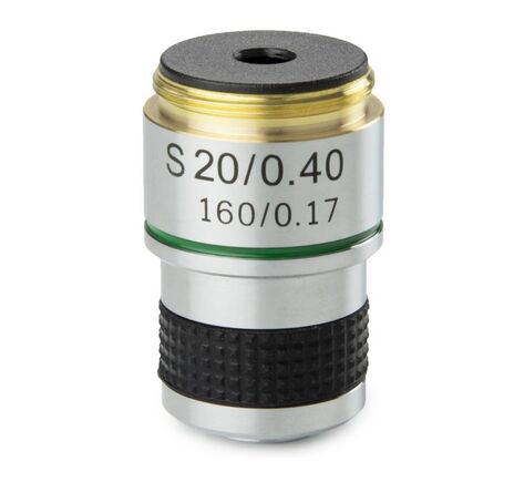 Objektív Euromex 20x/0,40 achro, parafokálny 35 mm, MB.7020 (MicroBlue)