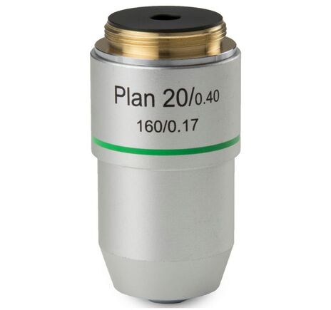 Šošovka Euromex 20x/0,40 plan, DIN, BB.8820 (BioBlue.lab)