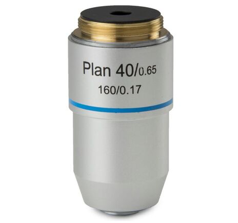 Šošovka Euromex 40x/0,65 plán, pružina, nekonečno, BB.7240 (BioBlue.lab)