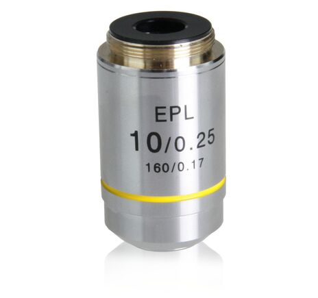 Objektív Euromex IS.7110, 10x/0,25, wd 5,5 mm, E-plan EPL (iScope)