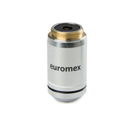 Euromex Objektiv IS.7200, 100x/1,25 olejový ponor, PLi, plán, nekonečno, pružina (iScope)