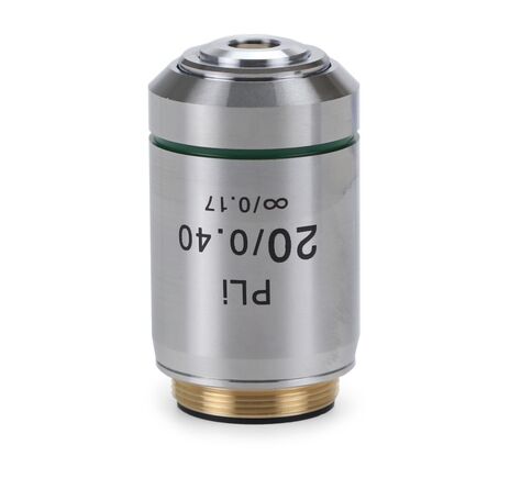 Objektív Euromex IS.7220, 20x/0,40, PLi, plán, nekonečno (iScope)