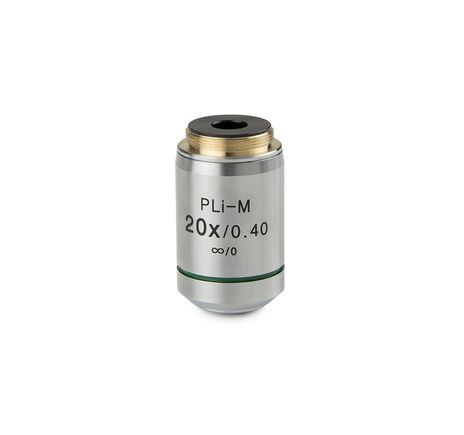 Objektív Euromex IS.8120, 20x/0,40, PLMi, plán, nekonečno (iScope)