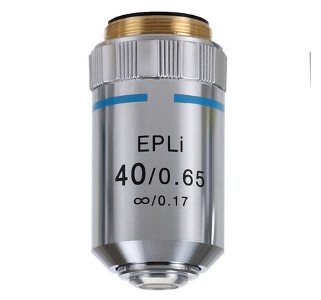 Objektív Euromex IS.8840, 40x/0,65, EPLi, E-plan, nekonečno, S (iScope)