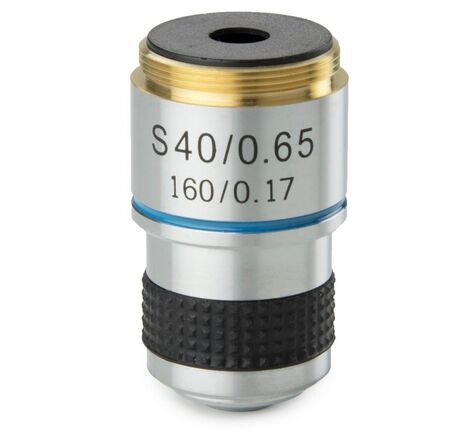 Objektív Euromex MB.7040, DIN, achromatický, SP40x/0,65 (MicroBlue)