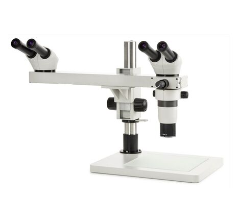 Euromex Zoom-stereomikroskop DZ.1604, binokulárny, dvojitý hlavový systém, 8–50x