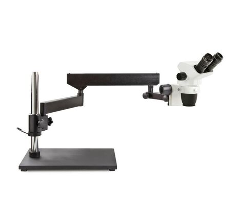 Euromex Zoom-stereomikroskop NZ.1902-A, 6.7–45x, kĺbový stojan, základová doska, bez osvetlenia, binokulárny