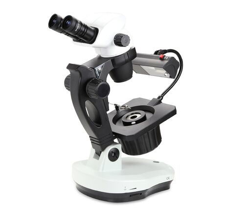 Euromex Zoom-stereomikroskop NexiusZoom NZ.1902-GEMF, 6.7–45x, gemologický, 30W/6V halogén, 7W fluorescenčné svetlo, binokulárny