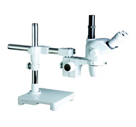 Euromex Zoom-stereomikroskop NexiusZoom ESD NZ.1903-U-ESD, 6.7–45x, jedno-ramenný stojan, bez osvetlenia, ESD, trinokulárny