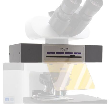 Optika M-1031M, 4-polohový LED fluorescenčný nástavec, bez LED fluorescenčných filtrov