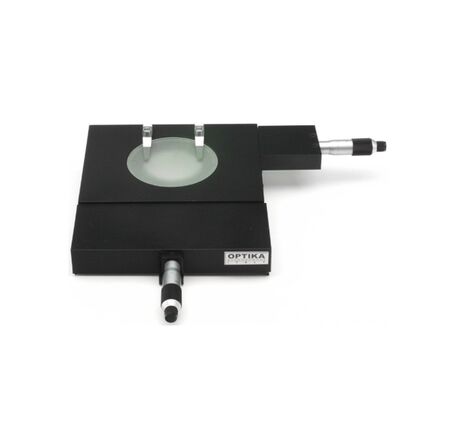 Optika ST-111, mobilný stolík, s mikrometrickými skrutkami