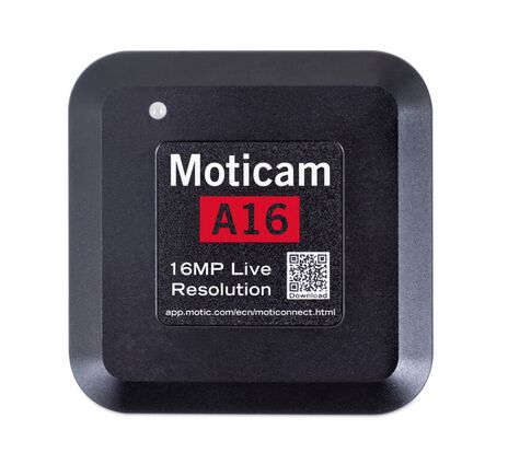 Motic Kamera A16, color, sCMOS, 1/2.3", 1.34µm, 30fps, 16MP, USB 2.0
