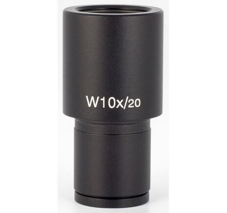 Motic Messokular Mikrometer Okular WF10X/20mm, 10mm /100, Fadenkreuz (RedLine200)