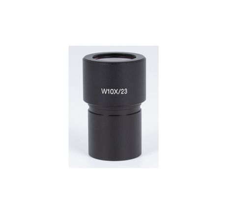 Motic Messokular WF10X/23mm, Skala (14mm in 140 Teilen) und Fadenkreuz