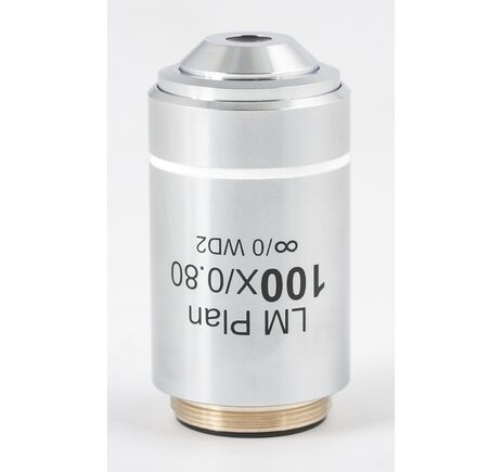 Motic Objektiv 100x/0,8 (AA=2mm), CCIS LM Plan achromat.