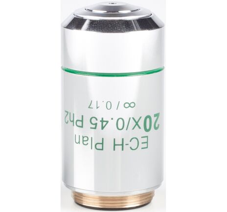 Motic Objektiv 20X / 0.45, wd 0.9mm, CCIS, EC-H PLPH, e-plan, pos. phase, infinity