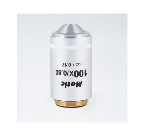 Motic Objektiv CCIS plan achromat UC PL 100x/0.8, S-Dry (wd=1.7mm)