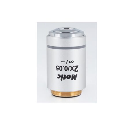 Motic Objektiv CCIS plan achromat. UC PL 2x/0.05 (AA=7.2mm)