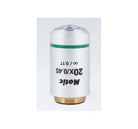 Motic Objektiv EC PL, CCIS, plan, achro, UC 20x/0.45 w.d. 0.8mm (Panthera)