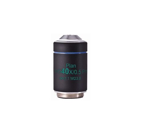 Motic Objektiv LWD PL Ph, CCIS, plan, achromat, phase, 40x/0.5, w.d.3.0mm, Ph1 (AE2000)