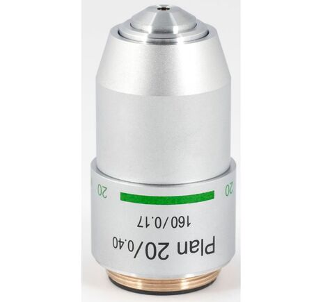 Motic Objektiv PL, plan, achro, 20x/0.40 w.d. 0.55mm (RedLine200)