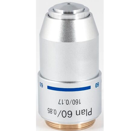 Motic Objektiv PL, plan, achro, 60x/0.85, S w.d. 0.1 mm (RedLine200)