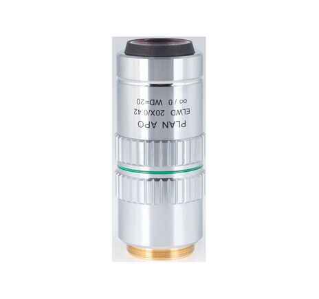 Motic Objektiv Plan apochromat. objective ELWD 20X/0.420 (wd:20mm)