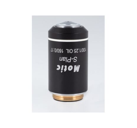 Motic Objektiv S-Plan Objektiv SP100X/1.25/S-Öl (AA=0.165mm)