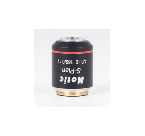 Motic Objektiv S-Plan Objektiv SP4X/0.10 (AA=17.9mm)