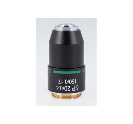 Motic Objektiv SP semiplan achro, 20X/0.40, w.d =0.73mm (RedLine200)