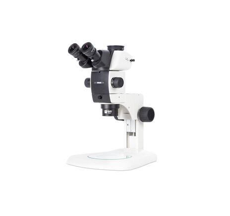 Motic Zoom-stereomikroskop SM7TR-P A1X, trinokulárny, 8×–56×, pracovná vzdialenosť 90 mm, pomer 7:1