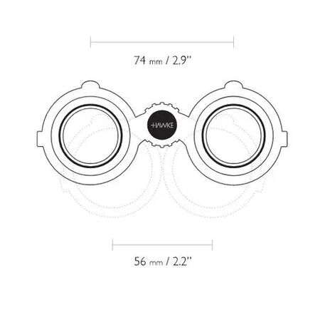 Ďalekohľad HAWKE Frontier ED X 10x32 Grey, Farba: Sivá, image-5